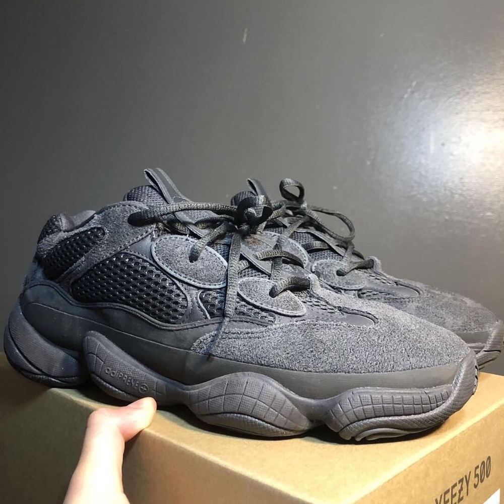 Utility black Yeezy.